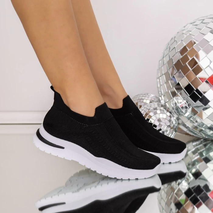 Pantofi Sport Dama 3YAN1 Negru-Alb | Mei » meishop.life