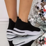 Pantofi Sport Dama 3YAN1 Negru-Alb | Mei » meishop.life