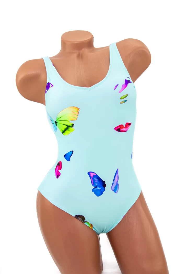 Costum de Baie Dama intreg Y30226 Turcoaz | Meina » meishop.life