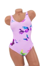 Costum de Baie Dama intreg Y30226 Lila | Meina » meishop.life