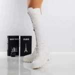 Cizme Dama MX362A Alb » meishop.life