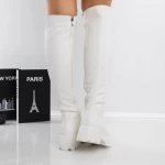 Cizme Dama MX362A Alb » meishop.life