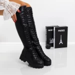 Cizme Dama MX362A Negru » meishop.life