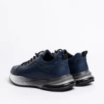 Pantofi Sport Barbati din piele naturala D07091 Albast... » meishop.life