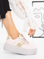 Pantofi Sport Dama cu Platforma 3AL91 PINK | MEI