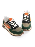 Pantofi Sport Barbati din piele naturala 9908 GREEN | ADVANCER