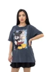 Tricou Dama FIT101062 GRI INCHIS | KIKIRIKI
