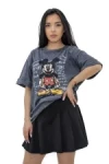 Tricou Dama FIT101161 GRI INCHIS | KIKIRIKI