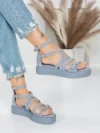 Sandale Dama cu Talpa Joasa 5H23 BLUE | MEI