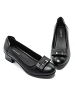 Pantofi cu Toc Gros 4725802 BLACK | ADVANCER