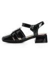 Pantofi cu Toc Gros 21161 BLACK | ADVANCER