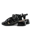 Pantofi cu Toc Gros 21161 BLACK | ADVANCER