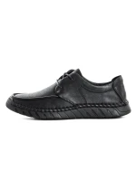 Mocasini Barbati din piele naturala 83053-1 BLACK | MELS