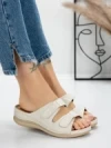 Papuci Dama cu Talpa Joasa 5GZ35 BEIGE | MEI