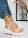 Sandale Dama cu Platforma 5LM1 PINK | MEI
