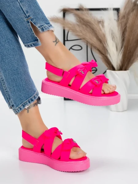 Sandale Dama cu Talpa Joasa 5H29 ROSE | MEI