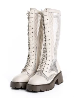 Cizme Dama de Vara 220-61 Crem » meishop.life