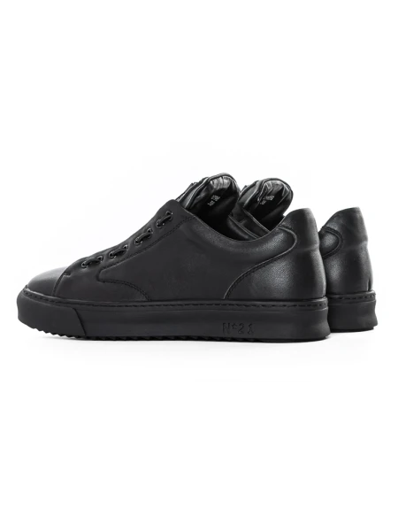 Pantofi Sport Dama din piele naturala 90985S Negru » meishop.life