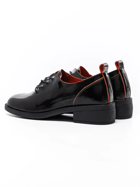 Pantofi Casual Dama 191018-1 Negru-Rosu » meishop.life