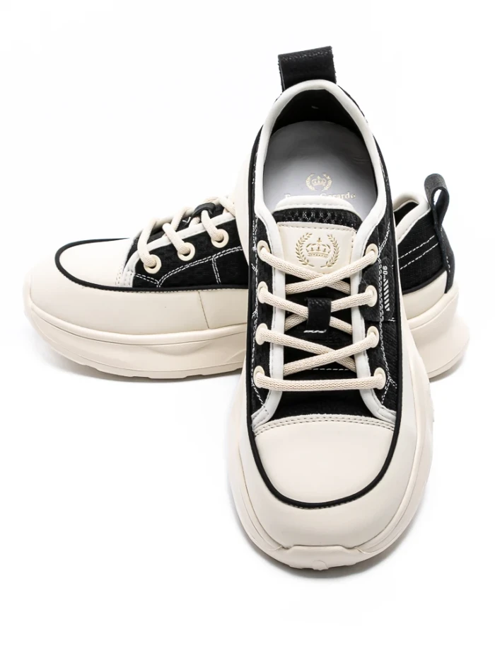 Pantofi Sport Dama din piele naturala 70099 BLACK | FRANCO GERARDO