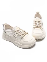 Pantofi Sport Dama din piele naturala 70099 CREAM | FRANCO GERARDO