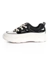 Pantofi Sport Dama din piele naturala 70136 BLACK | FRANCO GERARDO