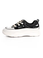 Pantofi Sport Dama din piele naturala 70136 BLACK | FRANCO GERARDO