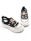 Pantofi Sport Dama din piele naturala 70136 BLACK | FRANCO GERARDO