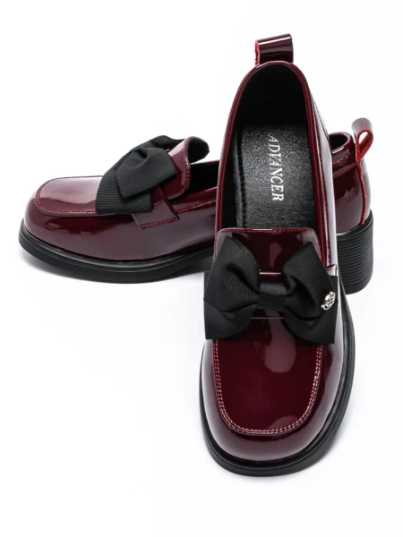Pantofi Casual Dama din piele naturala TP2311-1 WINE | ADVANCER