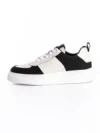 Pantofi Sport Barbati din piele naturala 6287 BLACK-WHITE | ADVANCER