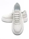 Pantofi Sport Barbati din piele naturala 1863 WHITE | ADVANCER
