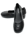 Pantofi cu Toc Gros 5889 BLACK | ADVANCER