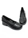 Pantofi cu Toc Gros 5889 BLACK | ADVANCER