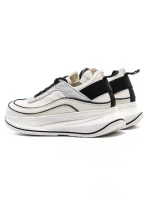 Pantofi Sport Dama din piele naturala 2228 CREAM-BLACK | FRANCO GERARDO