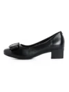 Pantofi cu Toc Gros 6885 BLACK | FORMAZIONE
