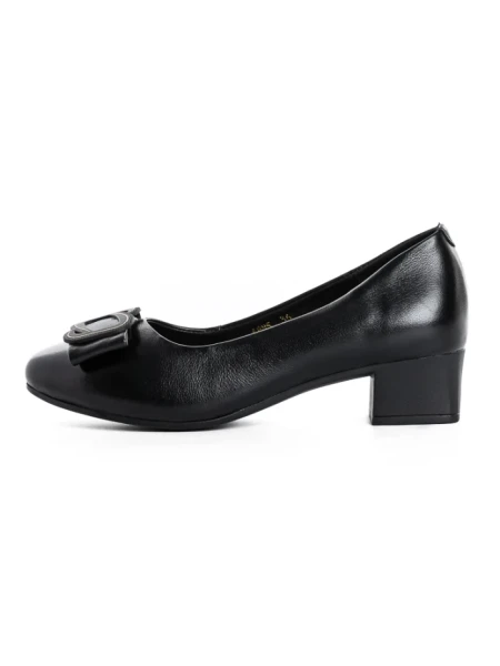 Pantofi cu Toc Gros 6885 BLACK | FORMAZIONE
