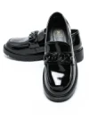 Pantofi Casual Dama din piele naturala 220139 BLACK | FORMAZIONE
