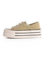 Pantofi Sport Dama din piele naturala 2066T APRICOT | FRANCO GERARDO