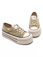 Pantofi Sport Dama din piele naturala 2066T APRICOT | FRANCO GERARDO