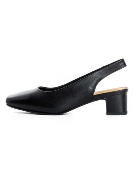 Pantofi cu Toc Gros 919-1 BLACK | FORMAZIONE