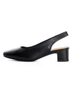 Pantofi cu Toc Gros 919-1 BLACK | FORMAZIONE