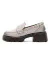 Pantofi Casual Dama din piele naturala 66319 CREAM | FORMAZIONE
