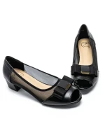 Pantofi cu Toc Gros 9661 BLACK | FORMAZIONE
