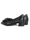 Pantofi cu Toc Gros 9661 BLACK | FORMAZIONE