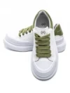 Pantofi Sport Dama din piele naturala 232806 GREEN | FRANCO GERARDO