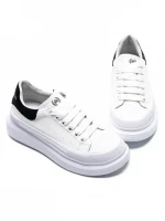 Pantofi Sport Dama din piele naturala 232806 WHITE | FRANCO GERARDO