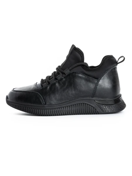 Pantofi Sport Dama din piele naturala 3757 BLACK | FORMAZIONE