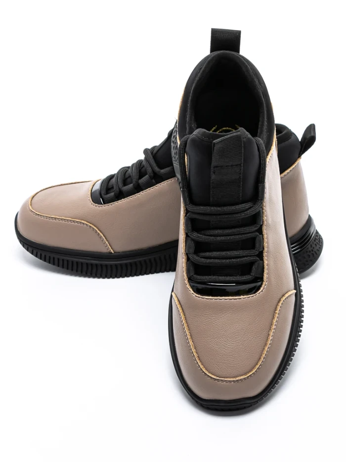 Pantofi Sport Dama din piele naturala 3757 KHAKI | FORMAZIONE