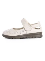Pantofi Casual Dama din piele naturala 3510801 CREAM | FORMAZIONE