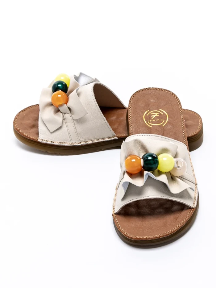 Papuci Dama 6209 CREAM | MEI